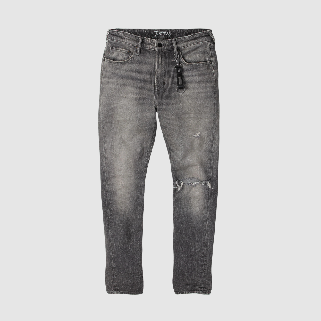 PRPS Gray Le Sabre Stretch Jeans