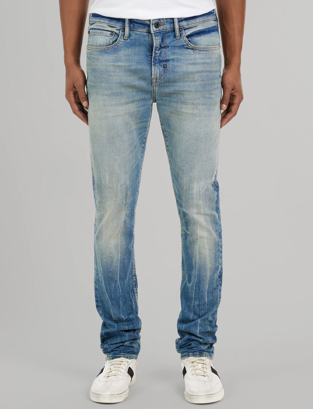 PRPS Light Indigo Le Sabre Stretch Jeans – ICETIME LUXE