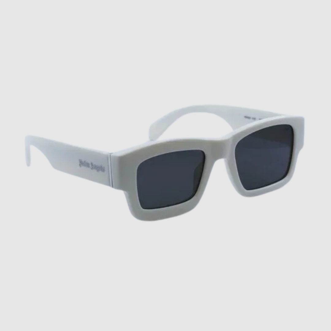 Palm Angels White Murray Sunglasses