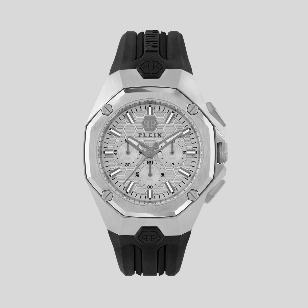 Philipp Plein Black Octagon Watch