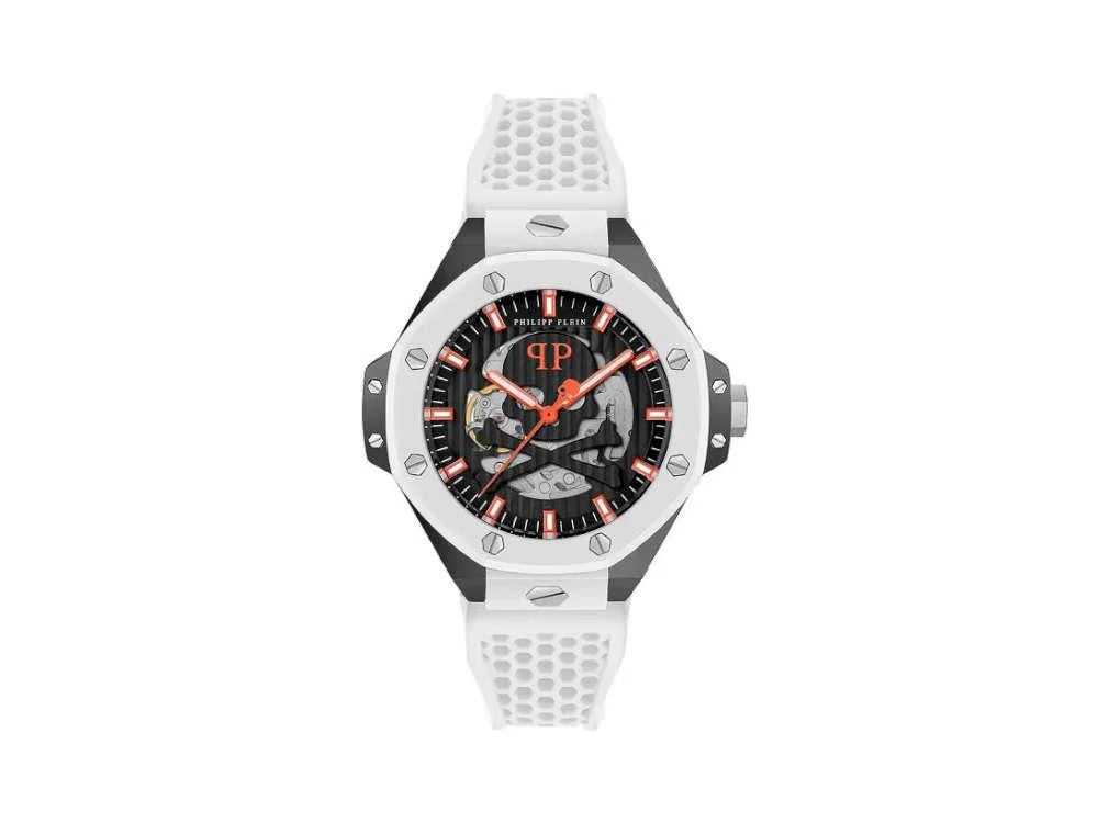 Philipp Plein White $keleton Royal Watch