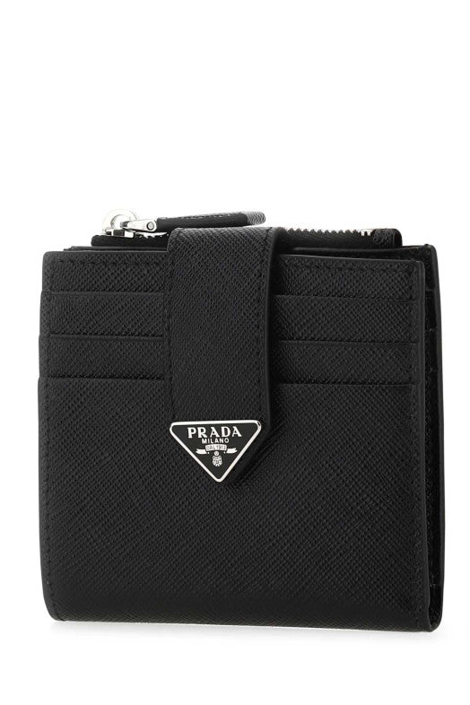 Prada Black Card holder Wallet