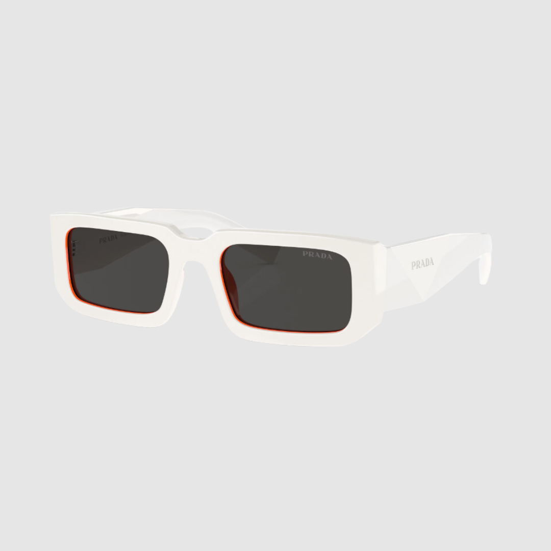 Prada White PR 06YS Sunglasses