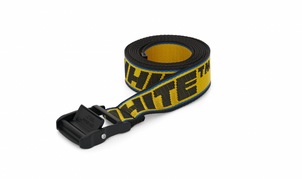 Off-White Multicolor Industrial Tape Belt