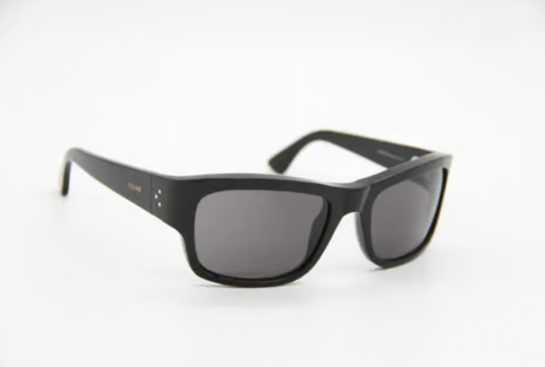 Celine Black Shield Sunglasses