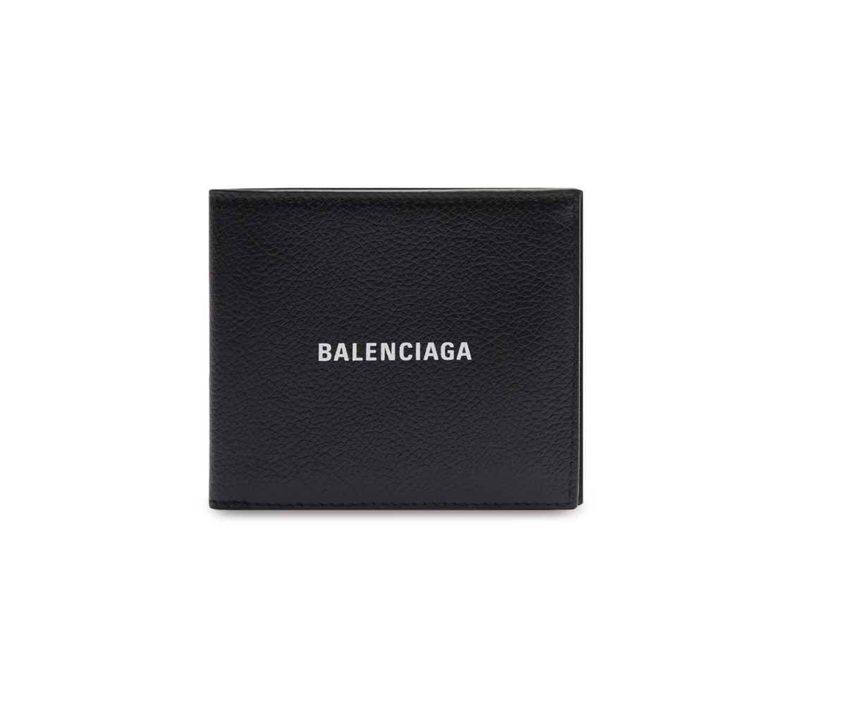 Black Folded Wallet