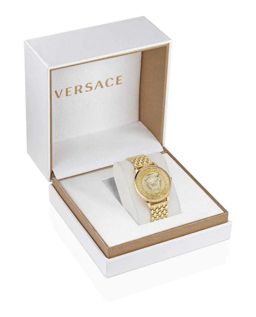 Versace Gold Medusa Alchemy Bracelet Watch
