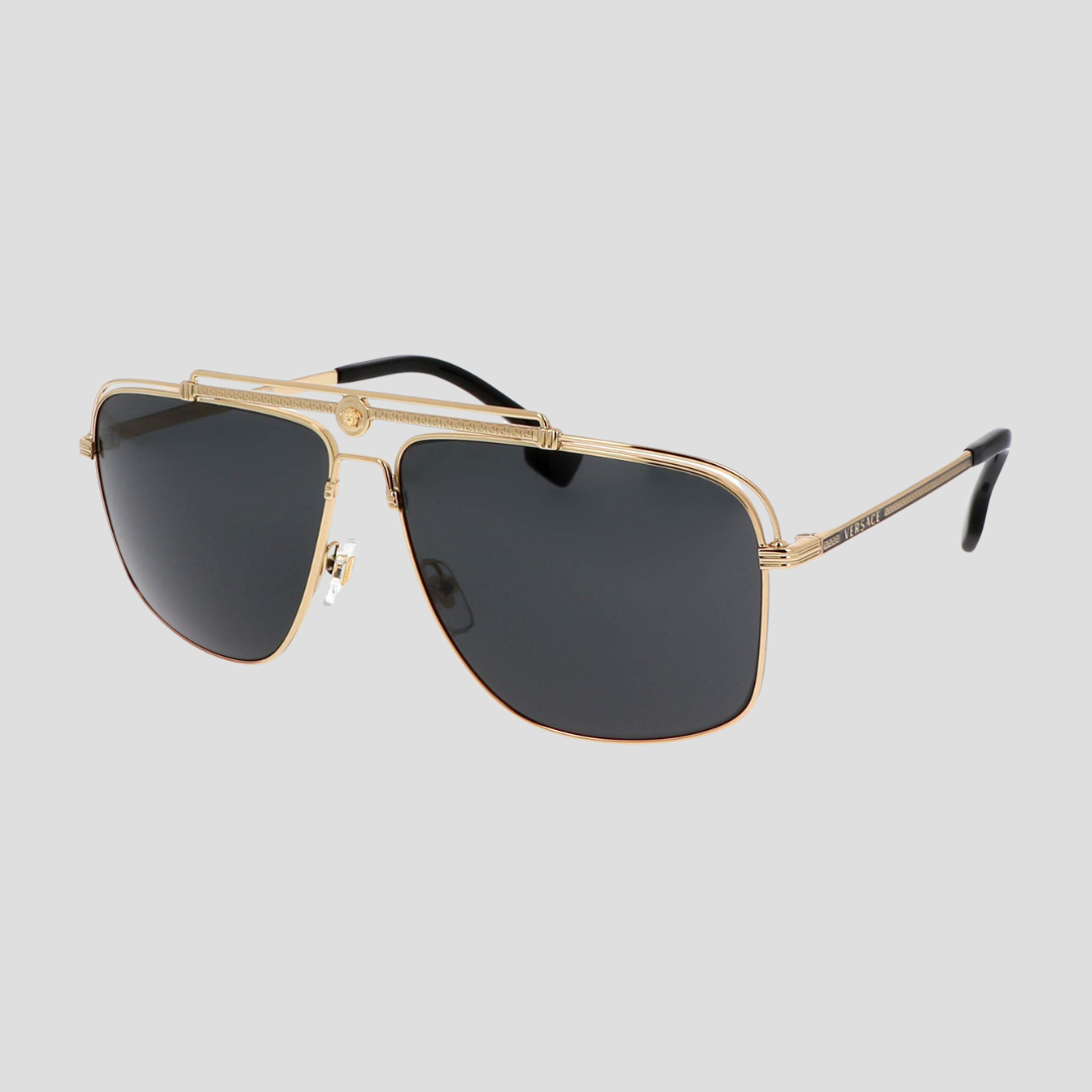 Versace Black Medusa Focus Sunglasses