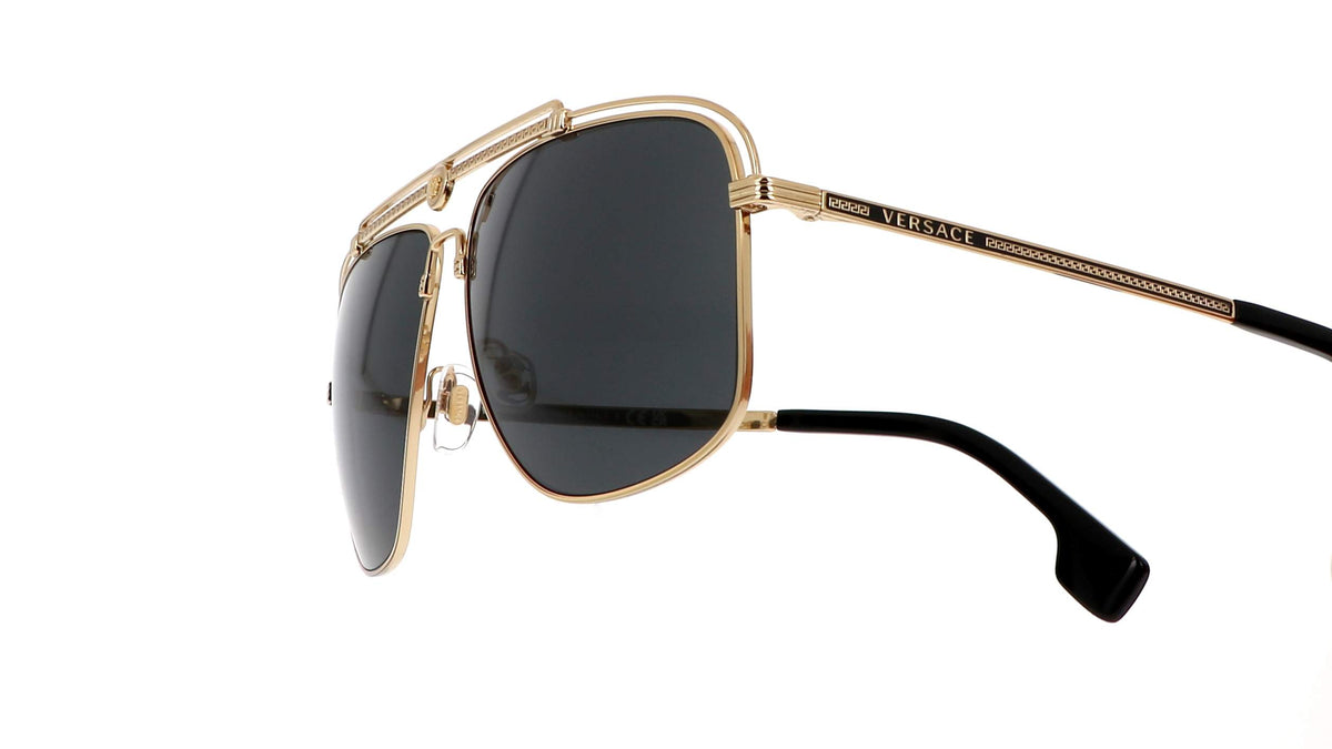 Versace Black Medusa Focus Sunglasses