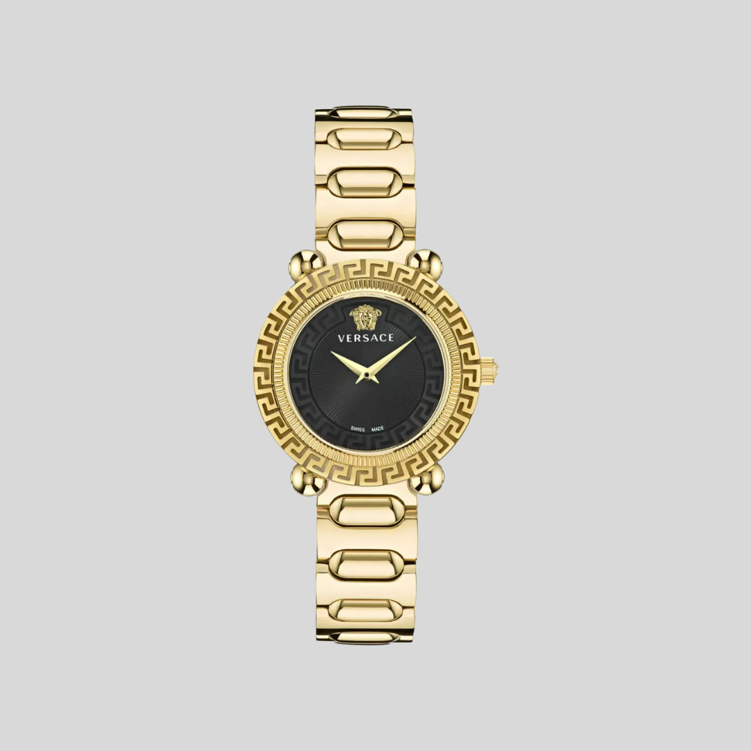 Versace Gold Ladies Greca Twist Watch