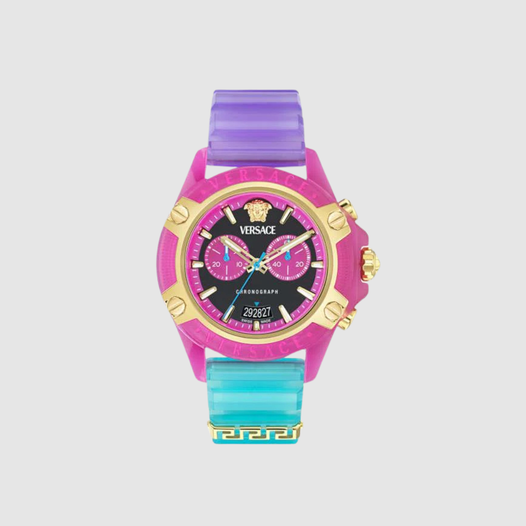 Versace Multi-Color Icon Active Chrono Watch