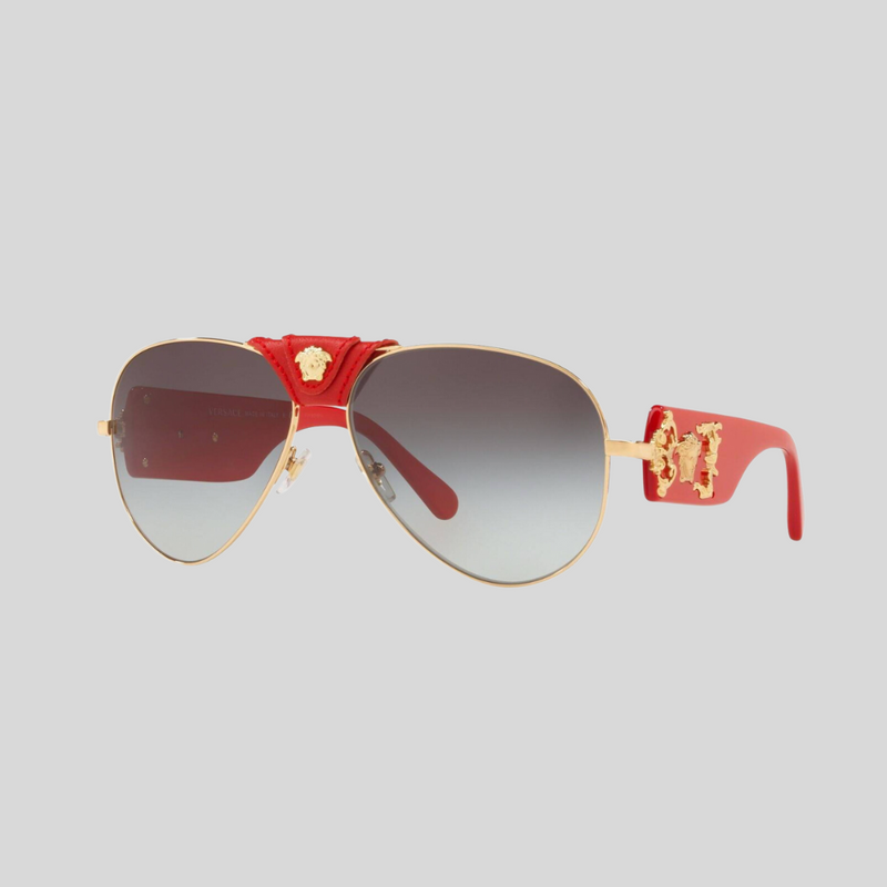 Versace VE 2150Q Limited Edition Red Sunglasses