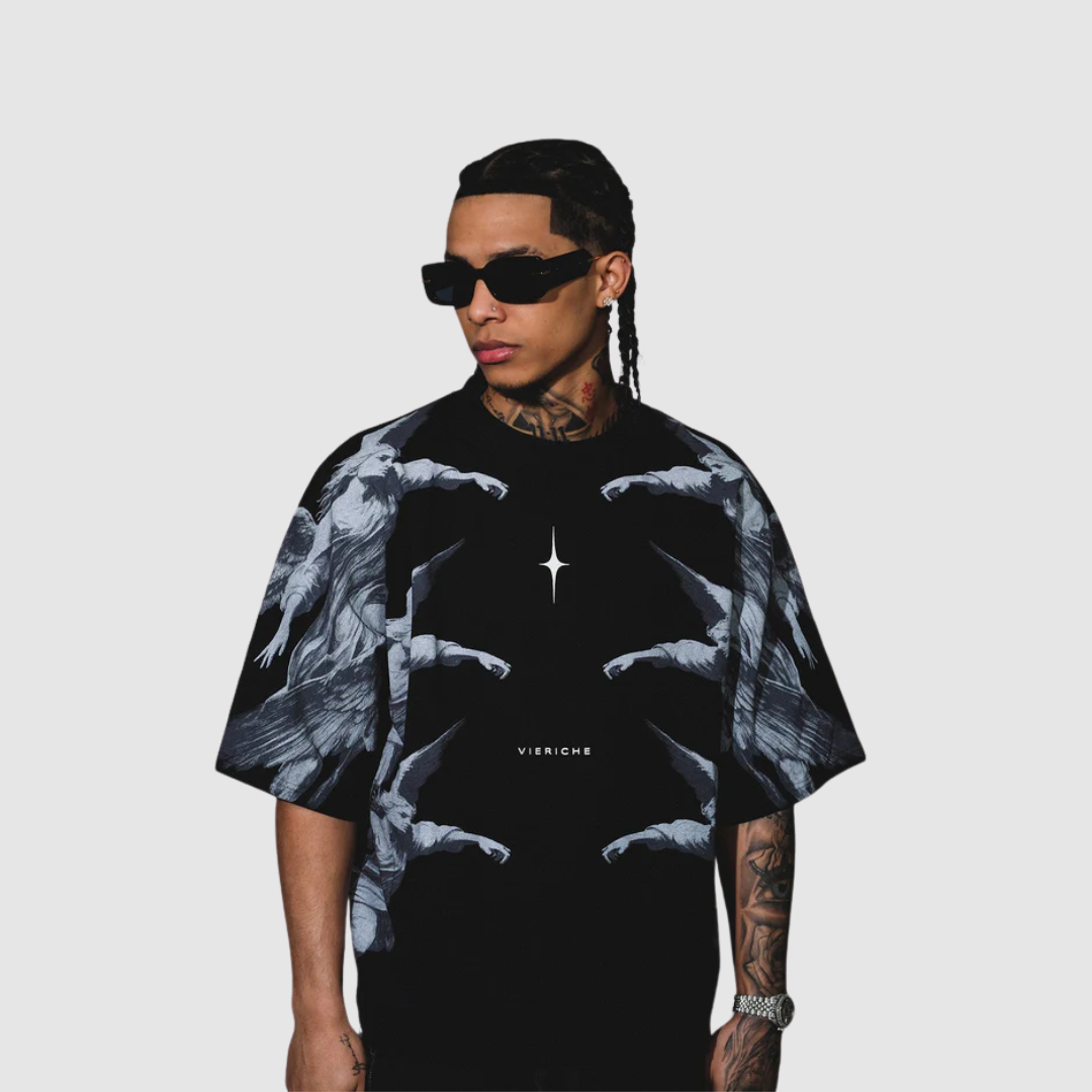 Vie+Riche Black Archangel Plural T-Shirt
