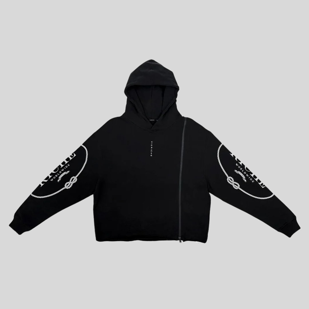 Vie+Riche Black Archangel Risen Hoodie