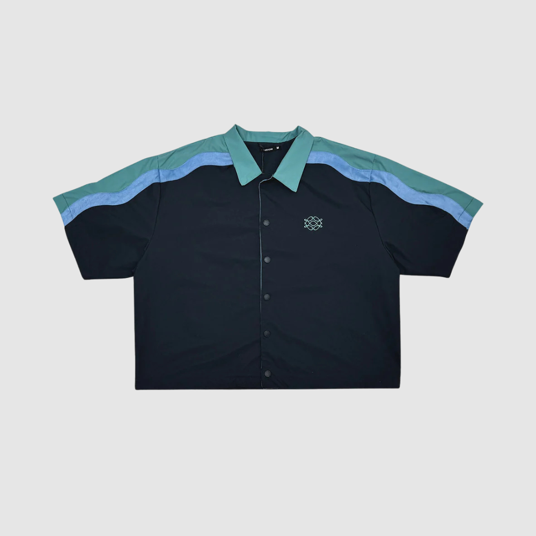 Vie+Riche Black Snake Print Shirt
