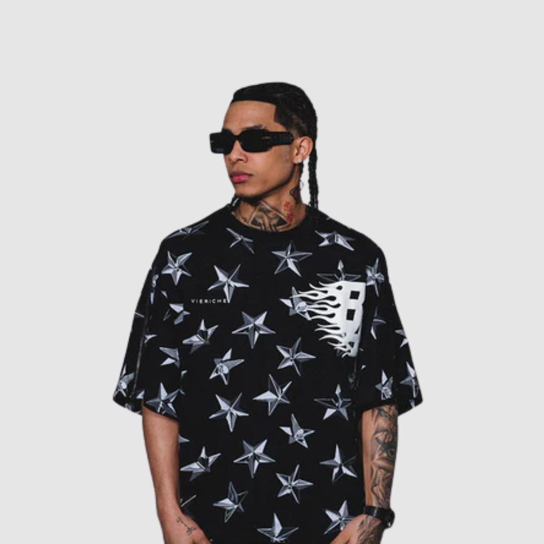 Vie+Riche Paris Black Chromestar Interchangeable Tee