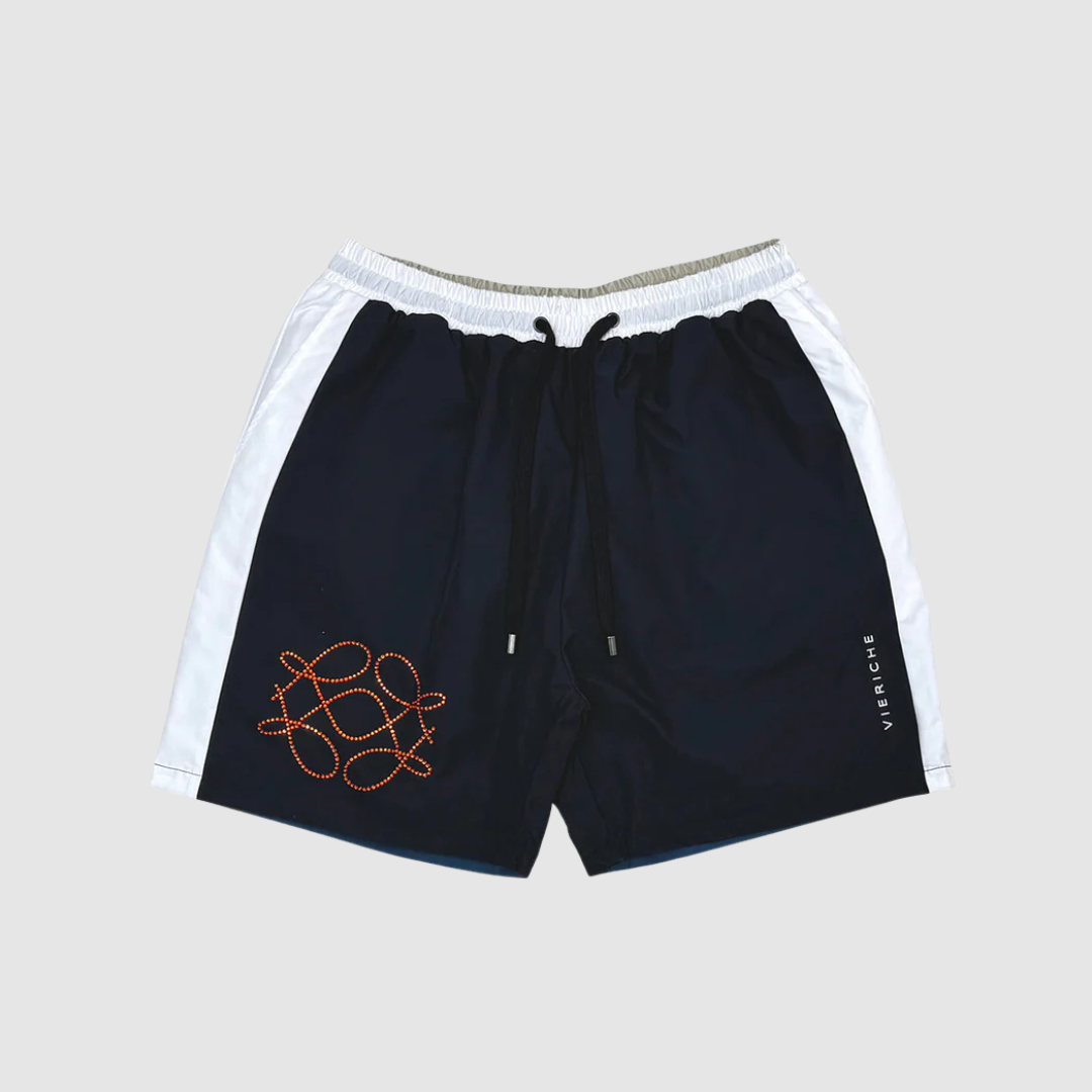 Vie+Riche Paris Black Reversible Shorts