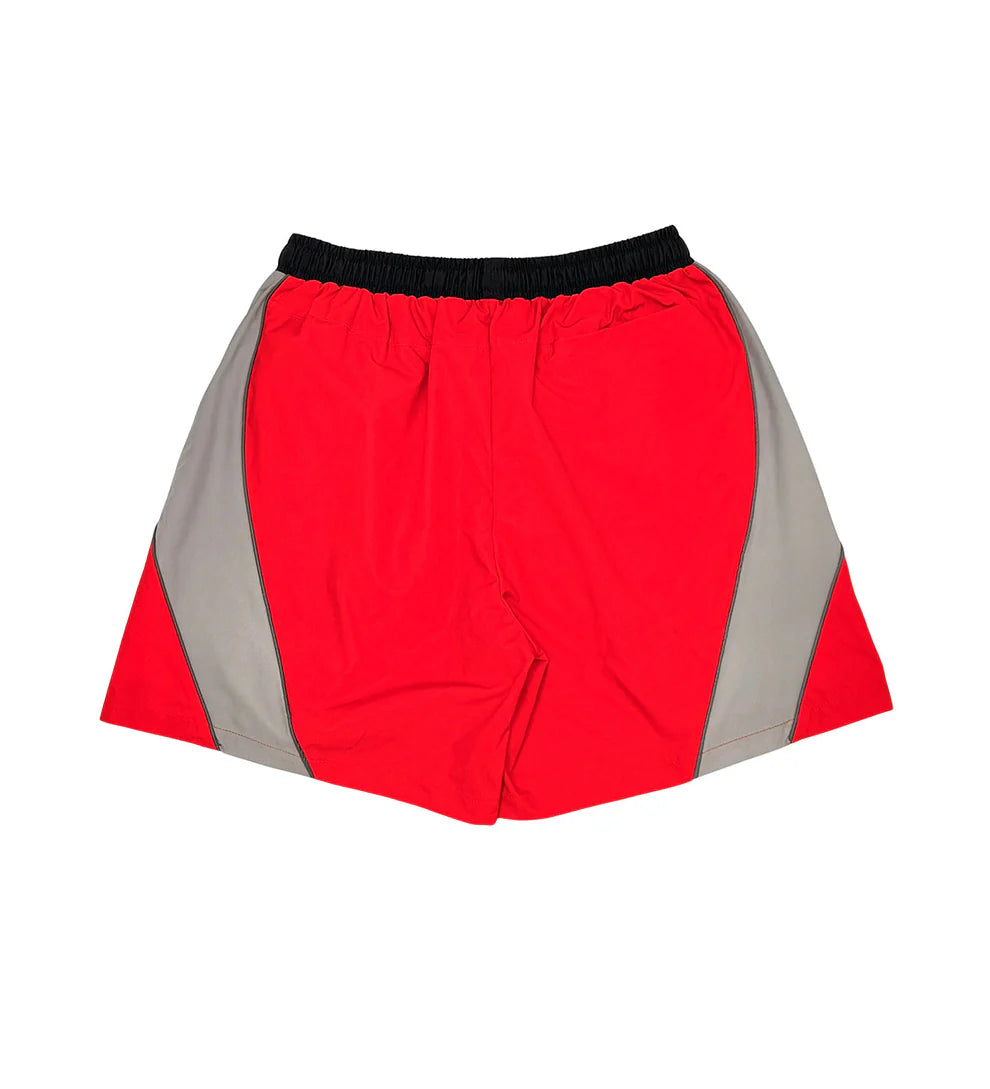 Vie+Riche Paris Red Nylon Biker Shorts