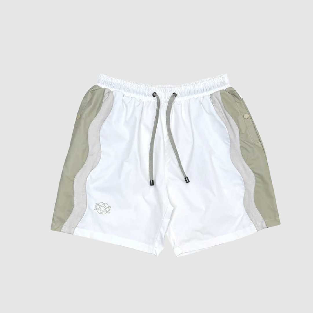 Vie+Riche Paris White Snake Shorts