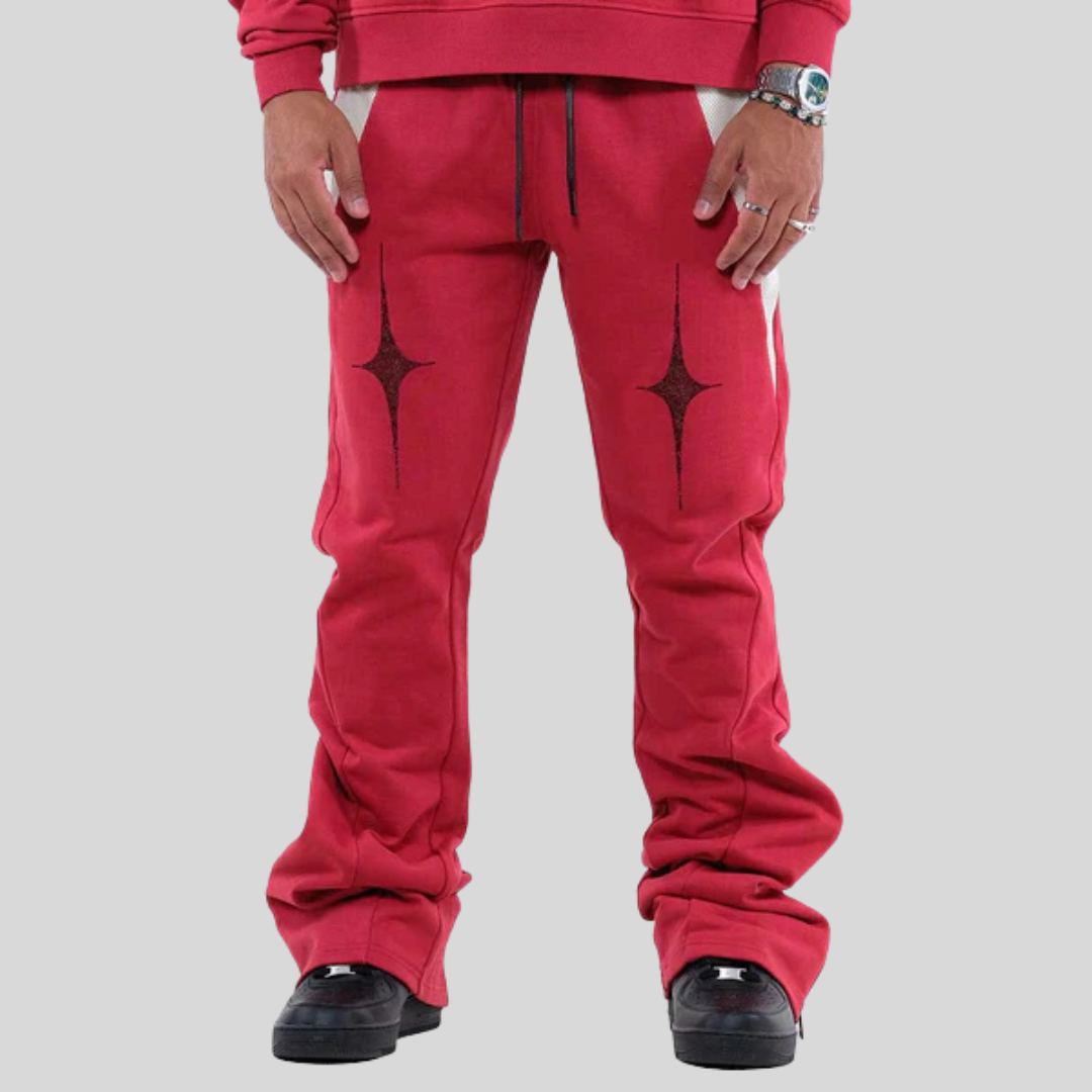 Vie+Riche Red Holy Sweatpants