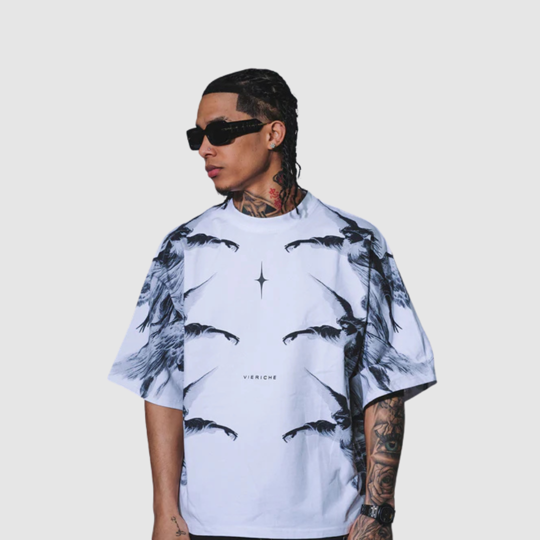 Vie+Riche White Archangel Plural T-Shirt