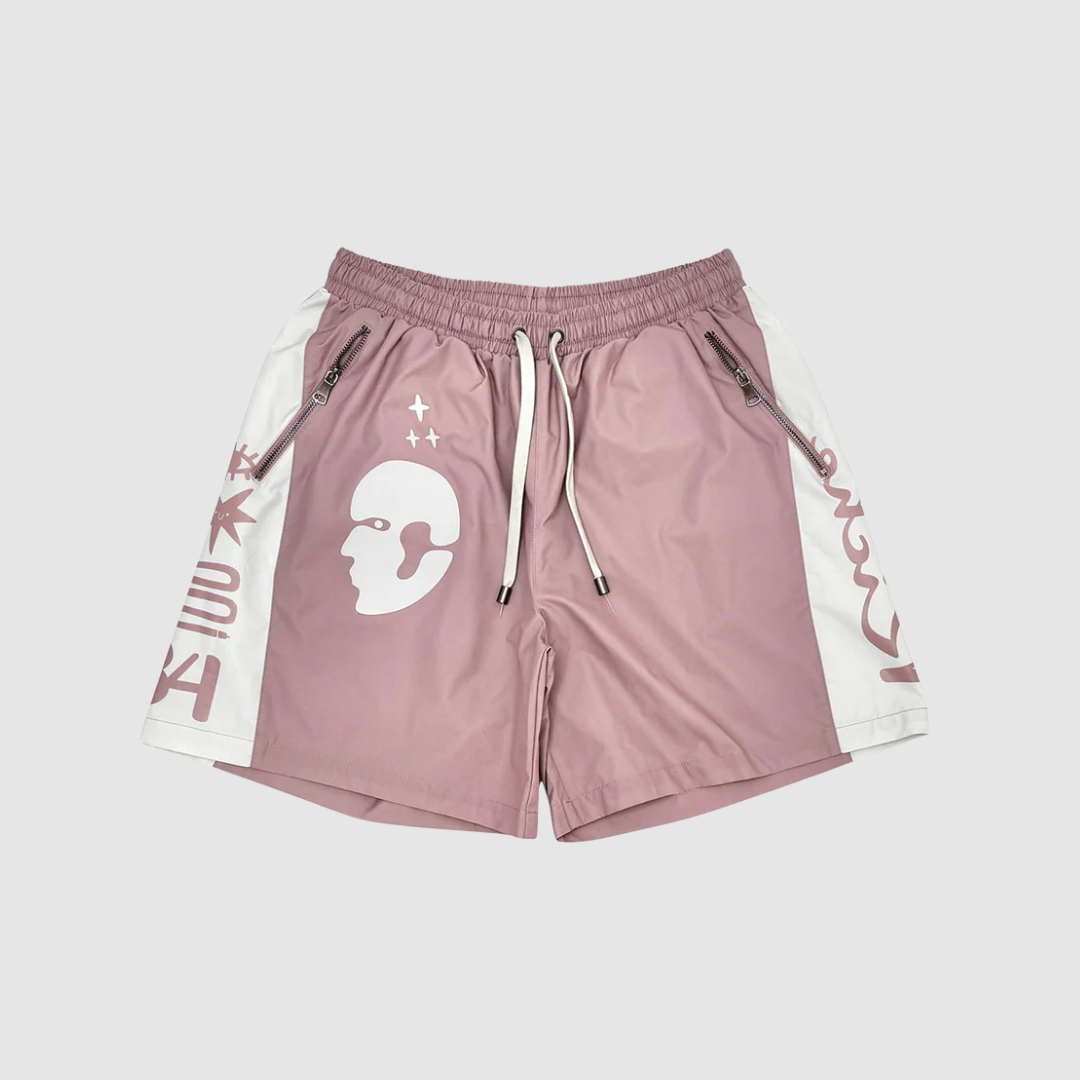 Vie+Riche Paris Mauve Tribal Shorts