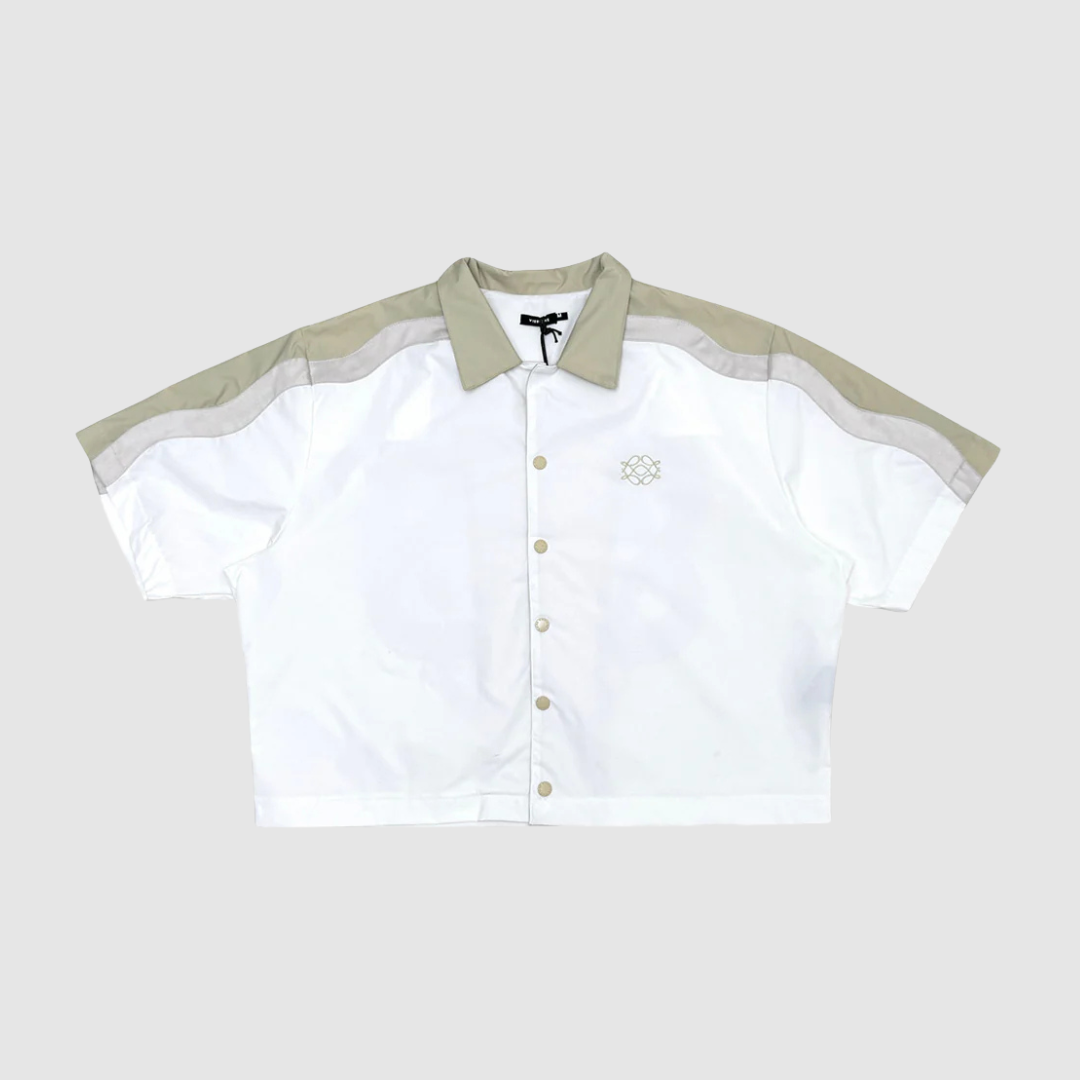 Vie+Riche White Snake Print Shirt