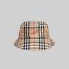 Burberry Vintage Check Technical Cotton Bucket Hat