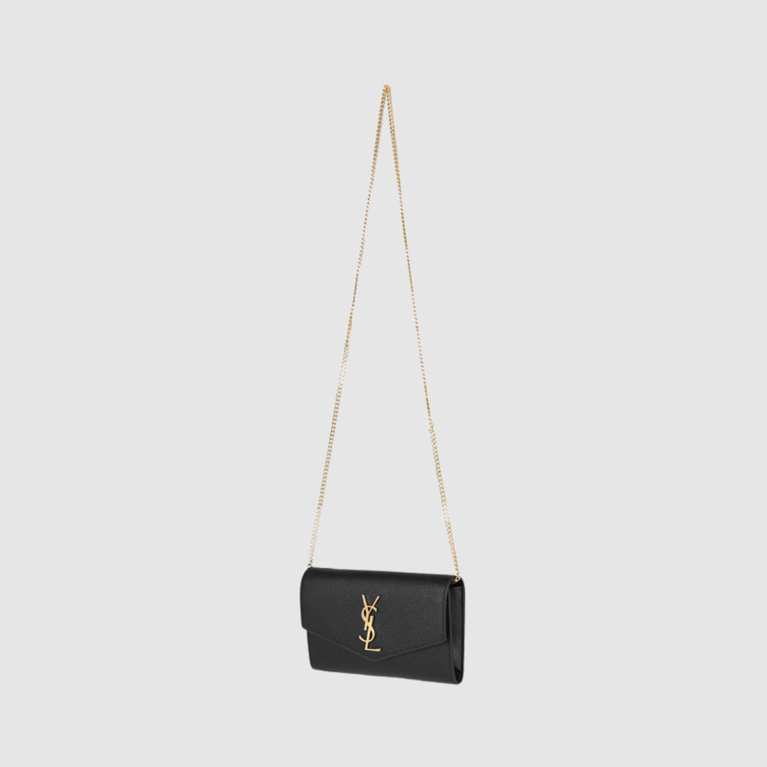 Yves Saint Laurent Black Monogram Crossbody Bag