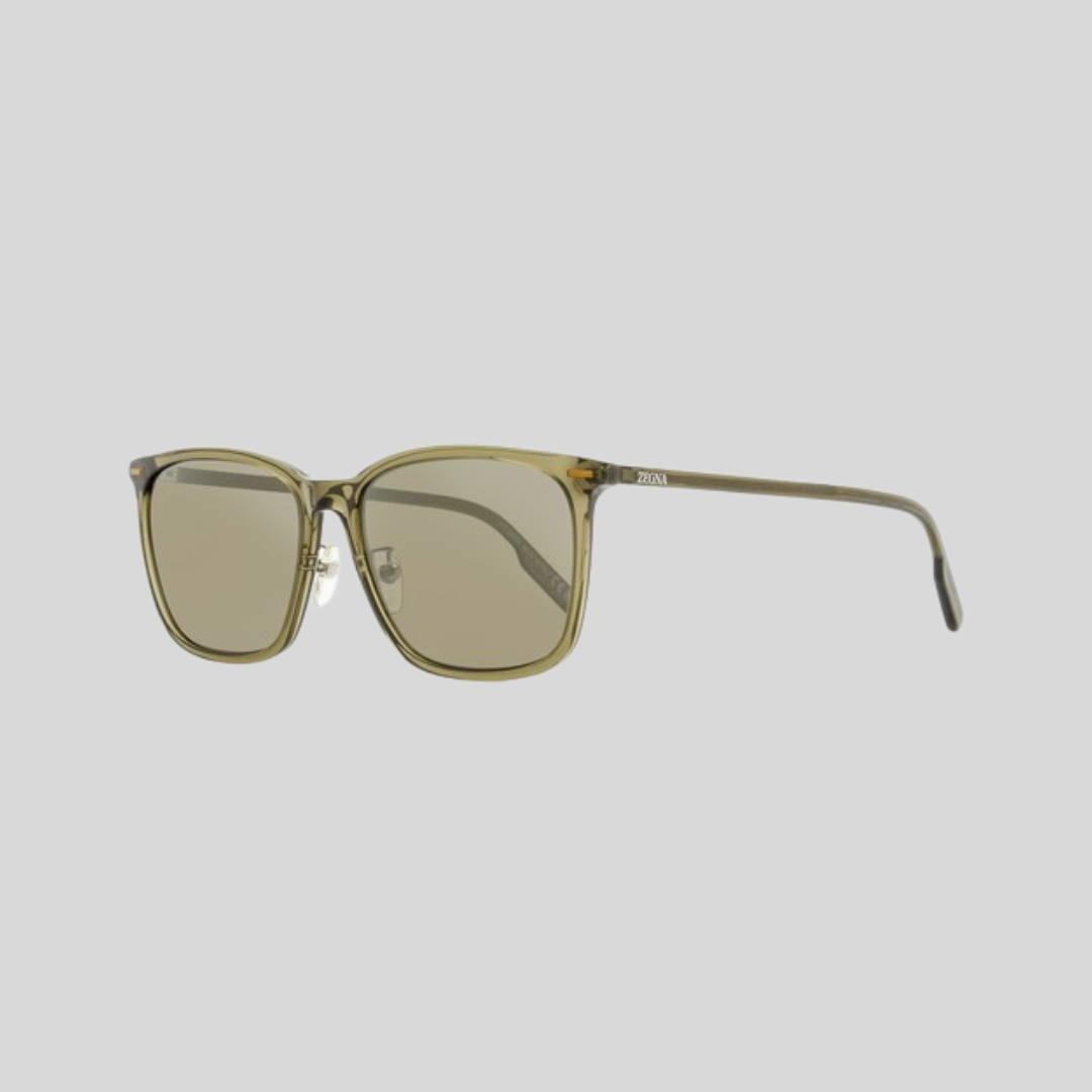 Zegna EZ0223 Transparent Mastic Sunglasses
