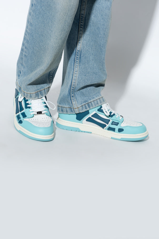 Amiri Blue Skel Top Low Sneakers