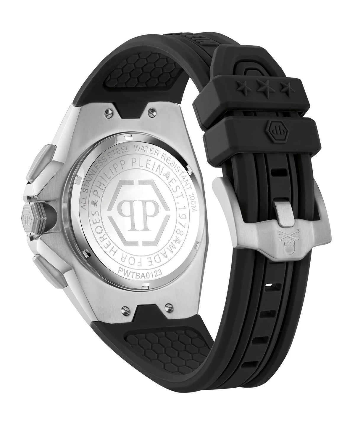 Philipp Plein Black Octagon Watch – ICETIME LUXE