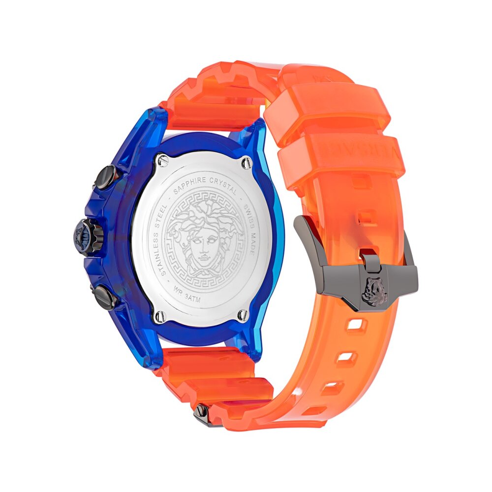 Versace Blue Orange Chrono Active Watch – ICETIME LUXE