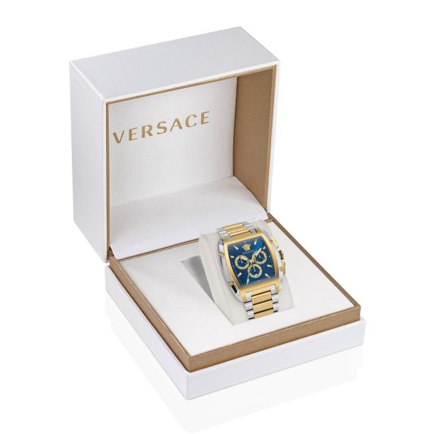 Versace Dominus Two-Tone Bracelet Watch