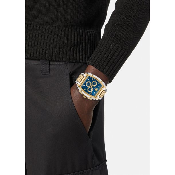 Versace Dominus Two-Tone Bracelet Watch
