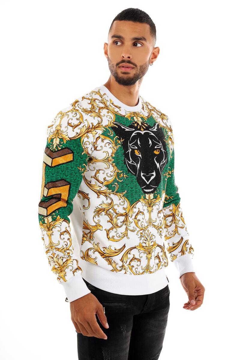 Versace tiger outlet sweater