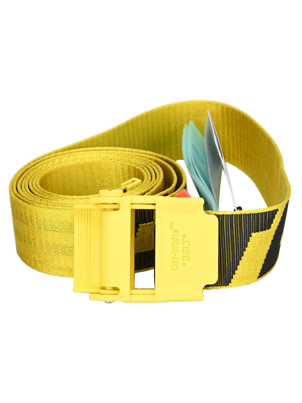 Off-White Yellow Industrial 2.0 Belt
