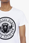 Balmain  Flock medallion print T-shirt