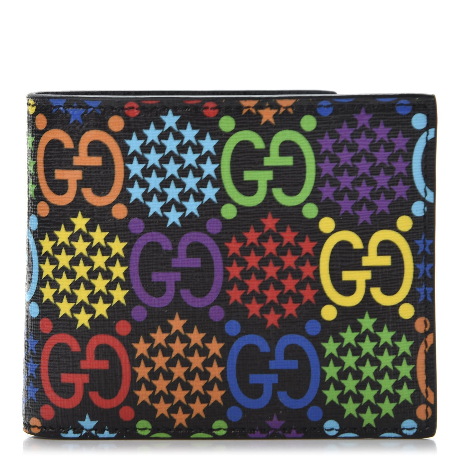 Gucci Multicolor Monogram Psychedelic Bi-Fold Wallet – ICETIME LUXE