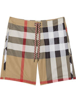 Burberry Exploded Check swim shorts