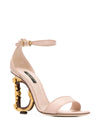 Dolce & Gabbana Devotion baroque sculpture heel sandals