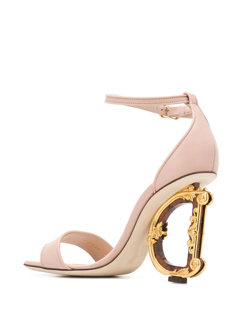 Dolce & Gabbana Devotion baroque sculpture heel sandals