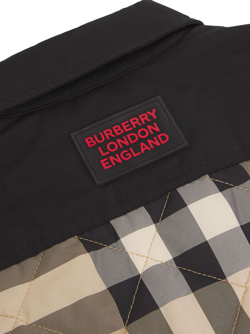 Burberry Kids Vintage Check-pattern quilted jacket