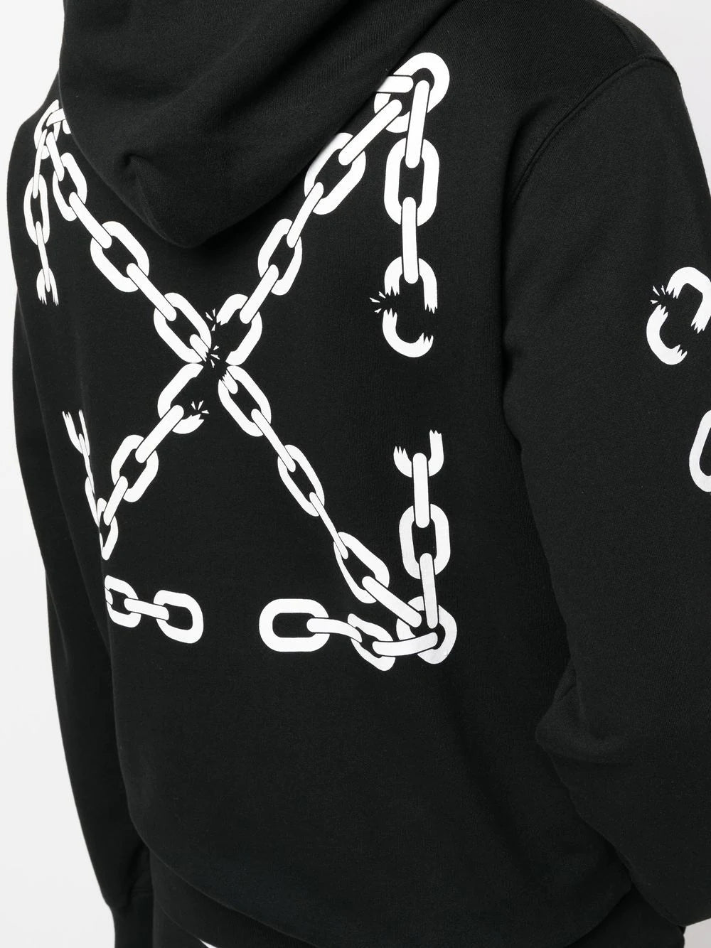 Off-White Black Chain Arrows Sweatshirt