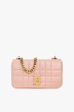 Burberry Pink Lola Mini Quilted Shoulder Bag