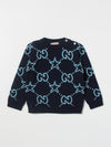 Gucci sweater with GG pattern and stars all over