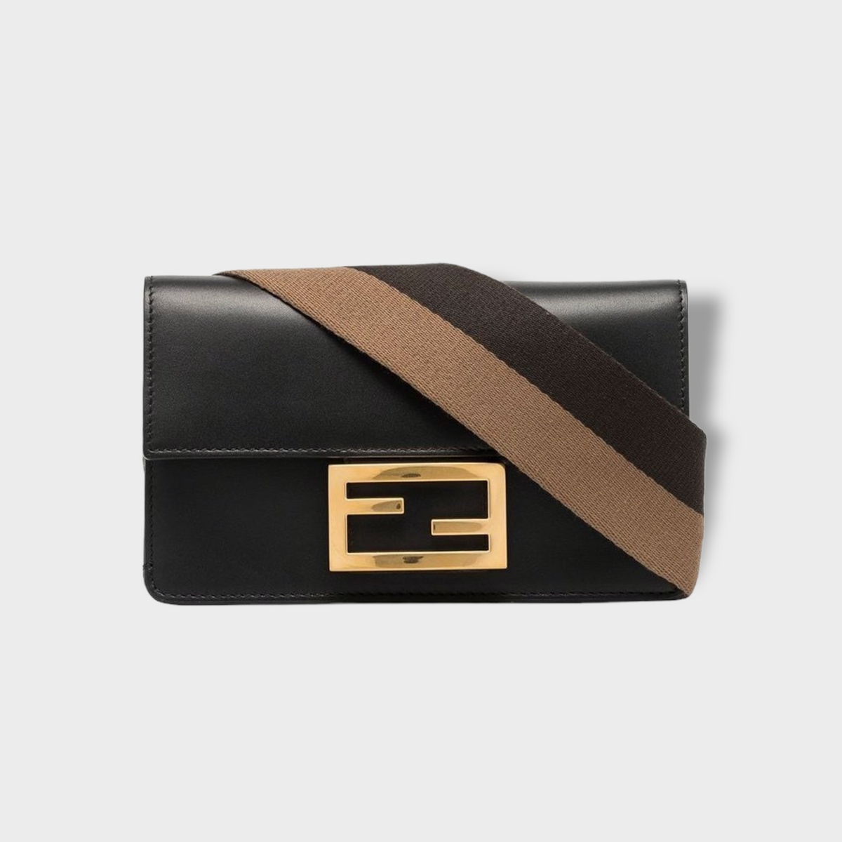 Fendi Black Flat Baguette Bag – ICETIME LUXE - Main Image