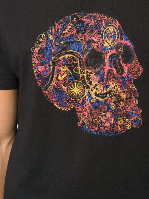 Alexander McQueen London Skull Print T-Shirt