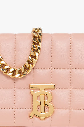 Burberry Pink Lola Mini Quilted Shoulder Bag
