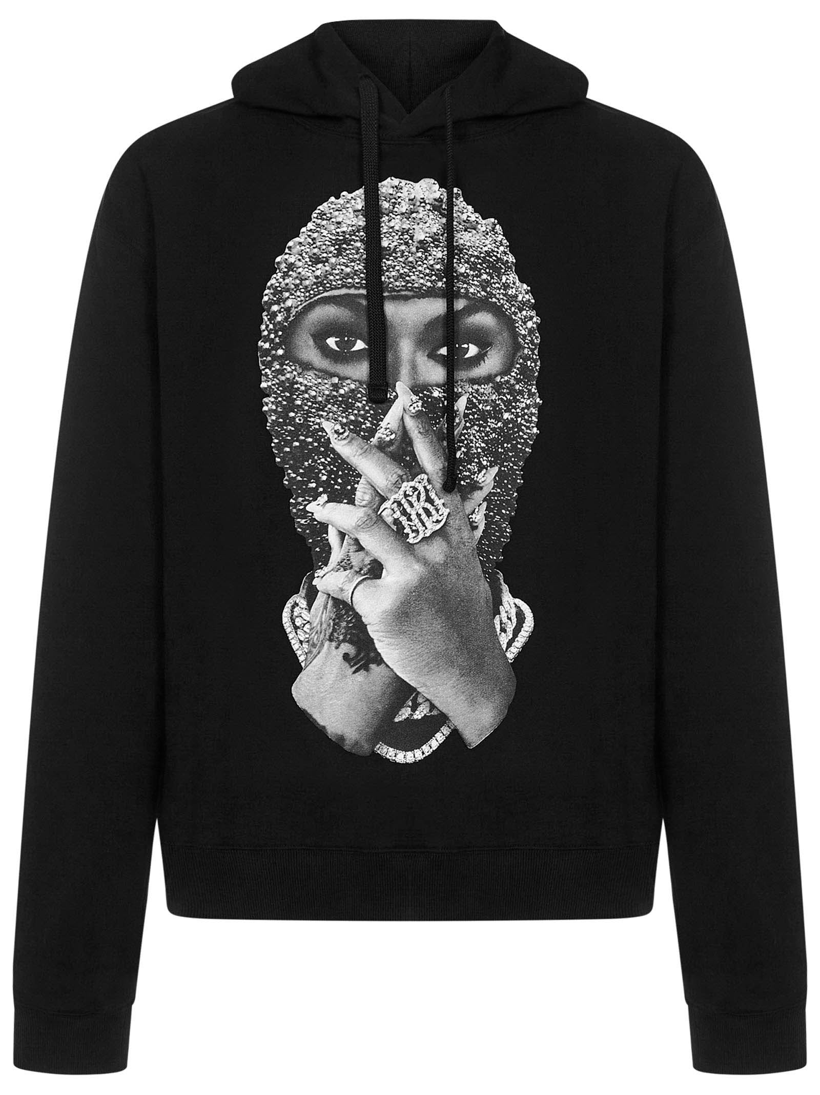 ih nom uh nit ロング パーカー M Ih Nom Uh Nit Black Pearl Hoodie Sweatshirt – ICETIME LUXE